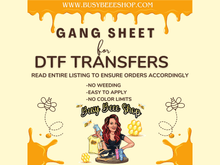 Load image into Gallery viewer, CUSTOM DTF GANG SHEET