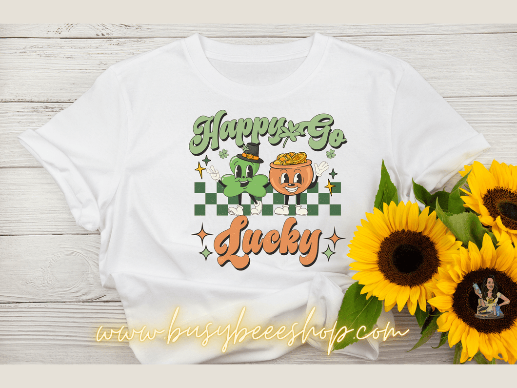 Happy Go Lucky T- Shirt