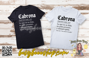 Cabrona Definition T-Shirt