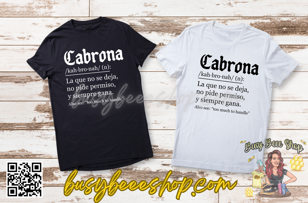 Cabrona Definition T-Shirt
