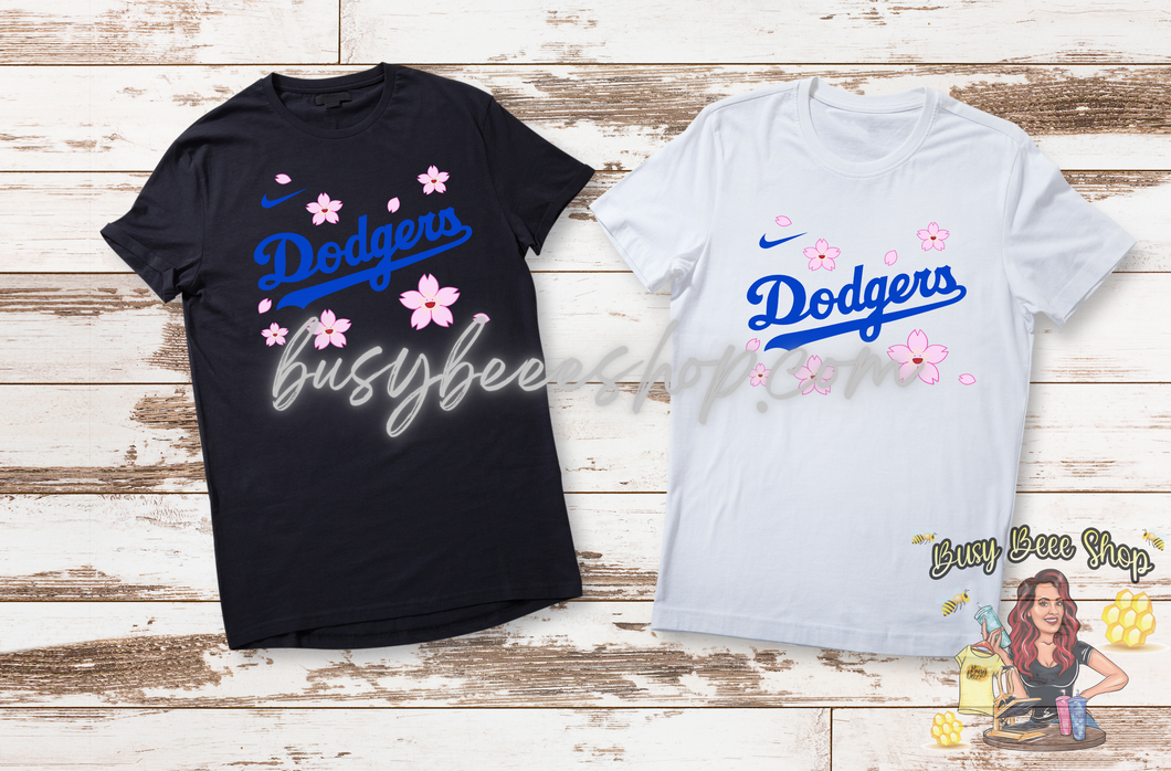 Dodgers Cherry Blossom T-shirt
