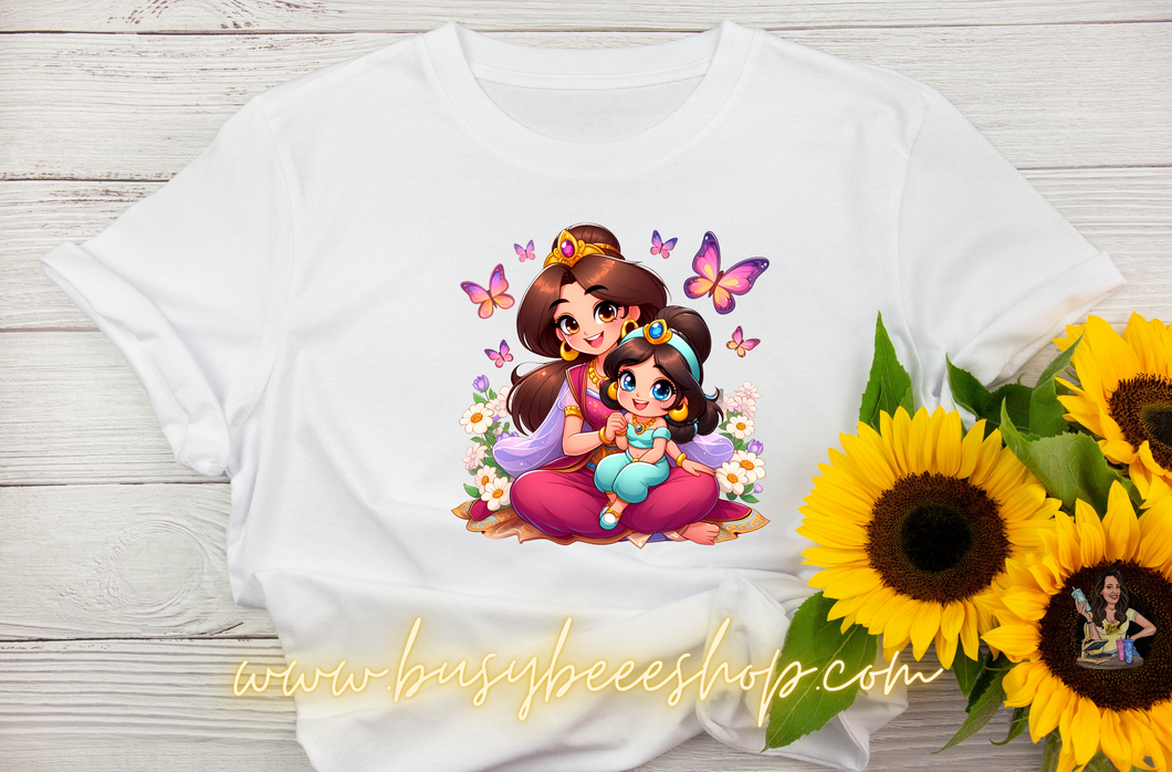 Jasmine Butterfly Mommy & Me T- Shirt