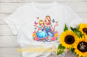 Cinderella Butterfly Mommy & Me T- Shirt