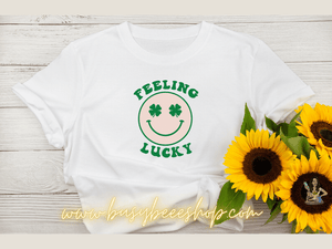 Smile- Feeling Lucky T- Shirt