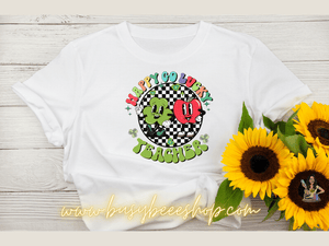 Happy Go Lucky Teacher T- Shirt