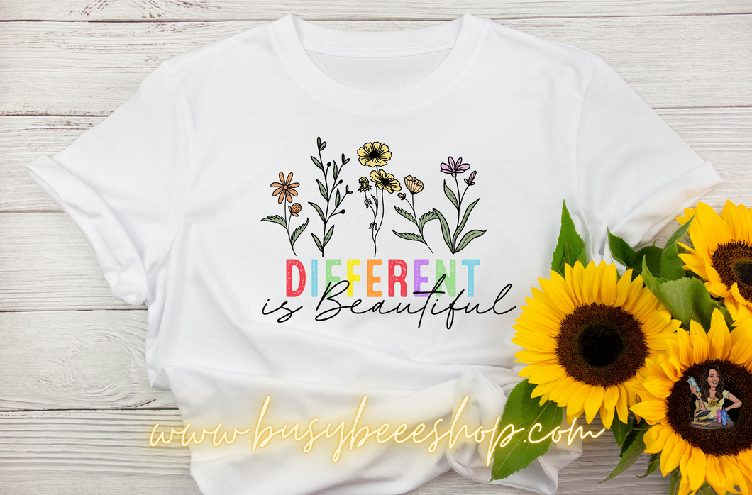 Different is beautiful T- Shirt