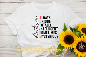 Autism Colorful T- Shirt