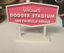 Load image into Gallery viewer, Welcome to Dodgers Stadium Sign

