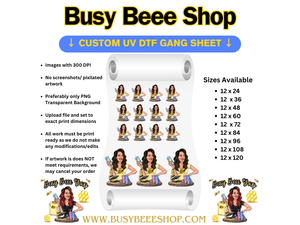 CUSTOM DTF GANG SHEET