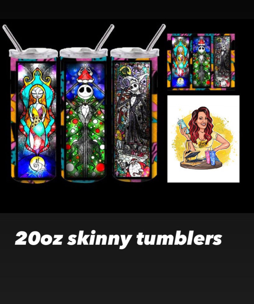 20oz Skinny Tumblers